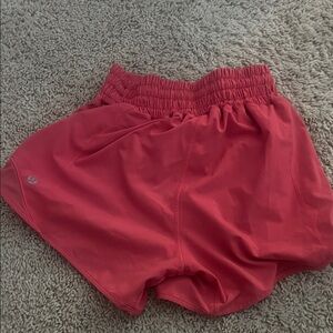 Lululemon Athletica Coral Athletic Shorts